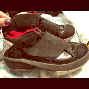 Air Jordan XX Retro Stealth Grey Black & Red